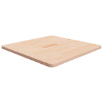 Tafelblad Vierkant 40X40X1,5 Cm Onbehandeld Massief Eikenhout