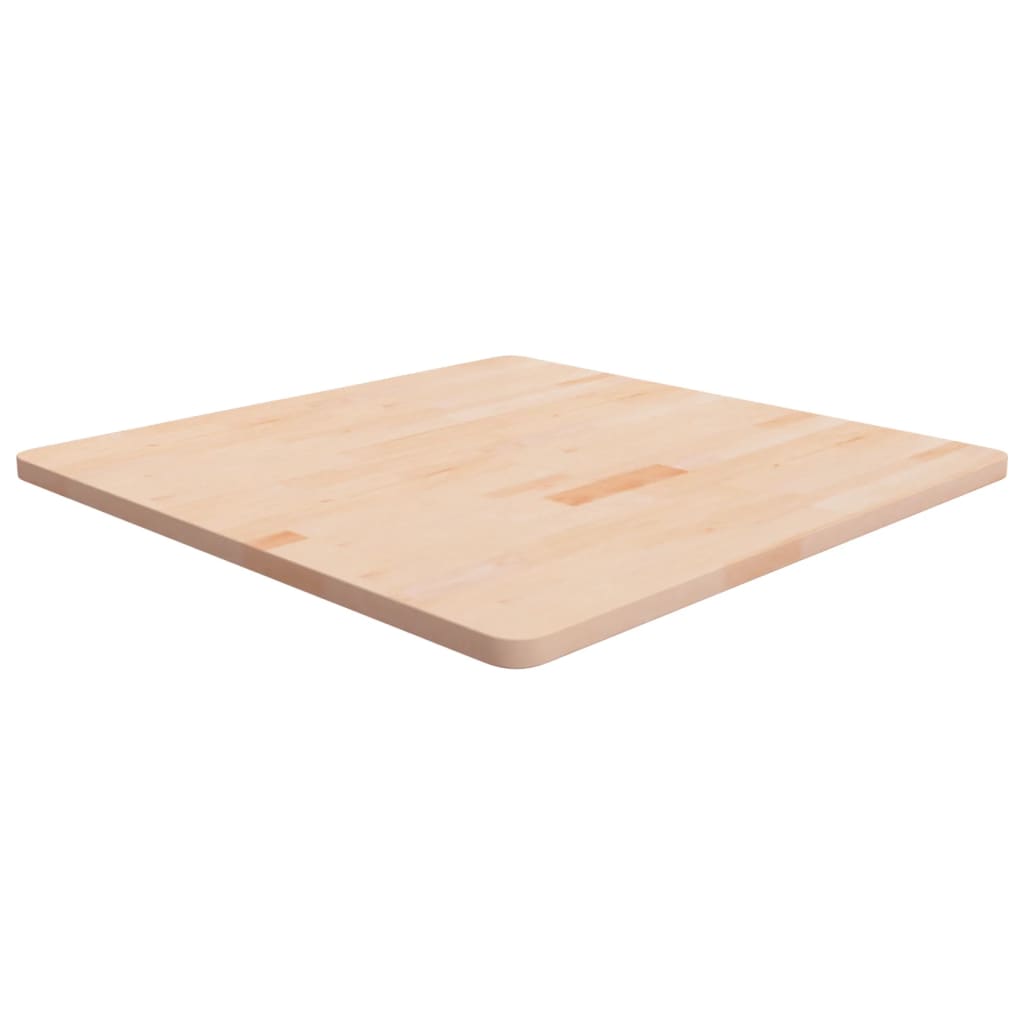 Tafelblad Vierkant 40X40X1,5 Cm Onbehandeld Massief Eikenhout