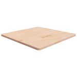 Tafelblad Vierkant 40X40X1,5 Cm Onbehandeld Massief Eikenhout