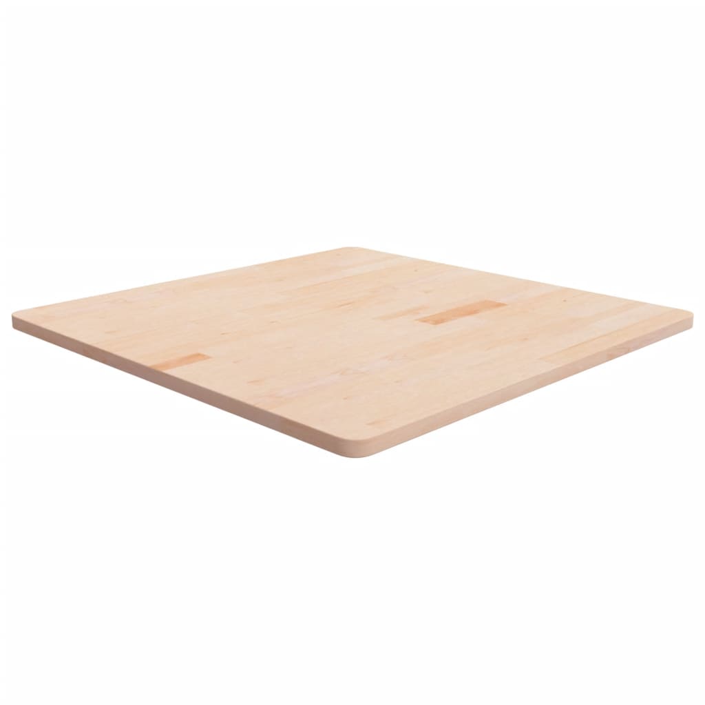 Tafelblad Vierkant 40X40X1,5 Cm Onbehandeld Massief Eikenhout