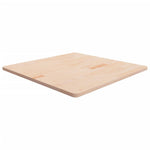 Tafelblad Vierkant 40X40X1,5 Cm Onbehandeld Massief Eikenhout