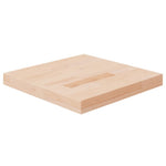 Tafelblad Vierkant 40X40X1,5 Cm Onbehandeld Massief Eikenhout