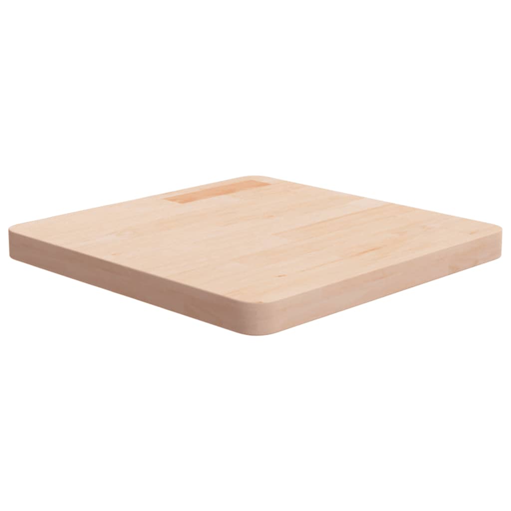 Tafelblad Vierkant 40X40X1,5 Cm Onbehandeld Massief Eikenhout