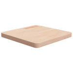 Tafelblad Vierkant 40X40X1,5 Cm Onbehandeld Massief Eikenhout