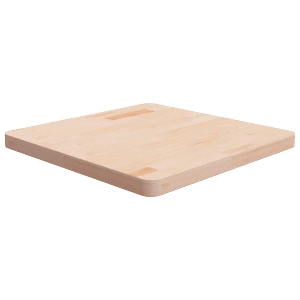 Tafelblad Vierkant 40X40X1,5 Cm Onbehandeld Massief Eikenhout