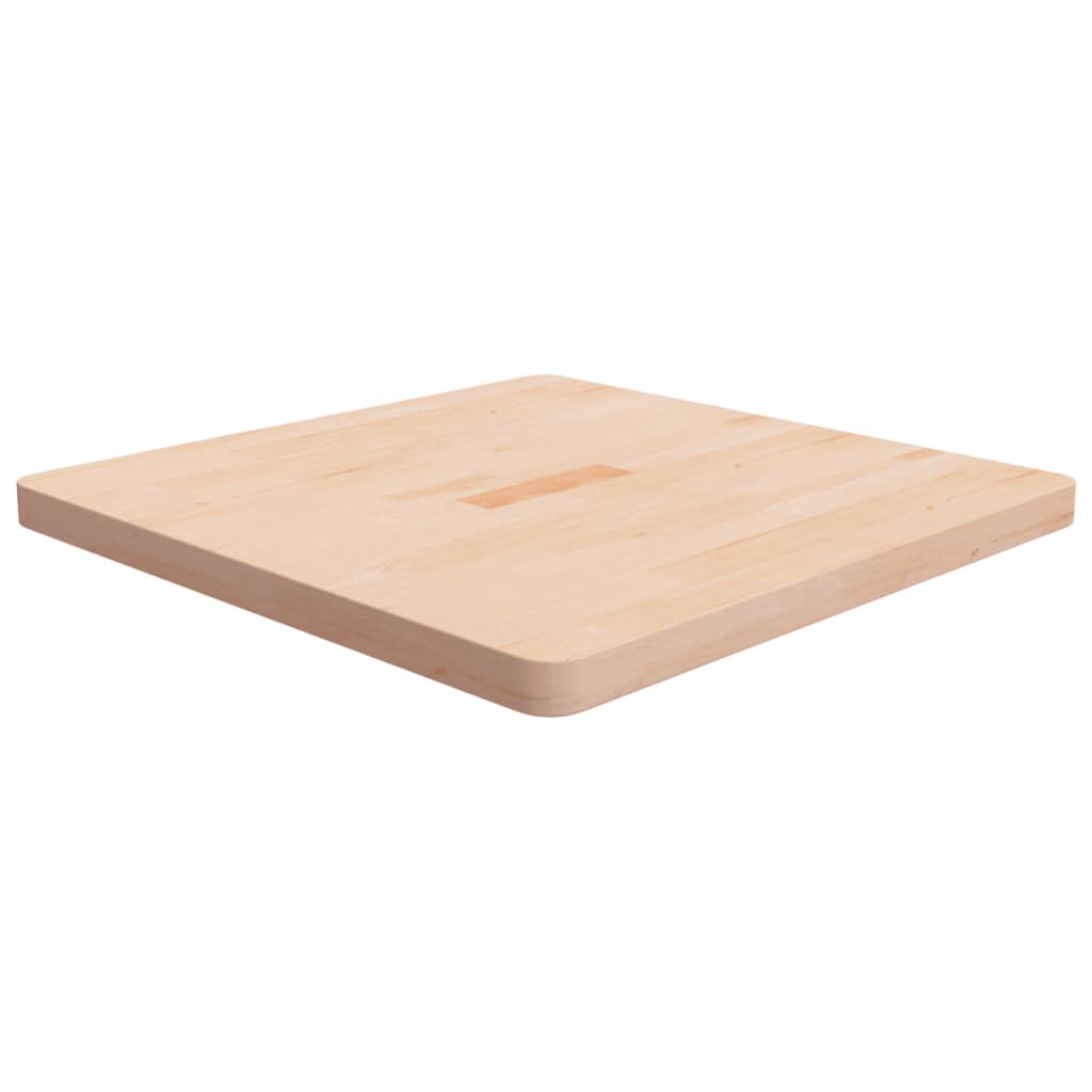 Tafelblad Vierkant 40X40X1,5 Cm Onbehandeld Massief Eikenhout