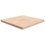 Tafelblad Vierkant 40X40X1,5 Cm Onbehandeld Massief Eikenhout