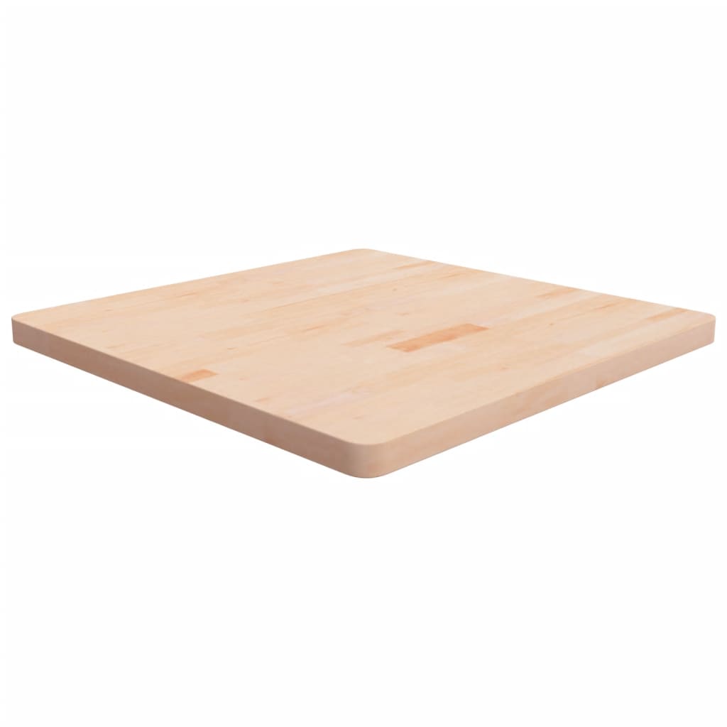 Tafelblad Vierkant 40X40X1,5 Cm Onbehandeld Massief Eikenhout