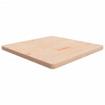Tafelblad Vierkant 40X40X1,5 Cm Onbehandeld Massief Eikenhout