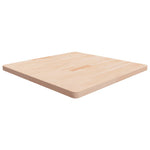 Tafelblad Vierkant 40X40X1,5 Cm Onbehandeld Massief Eikenhout