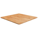 Tafelblad Vierkant 40X40X1,5 Cm Onbehandeld Massief Eikenhout