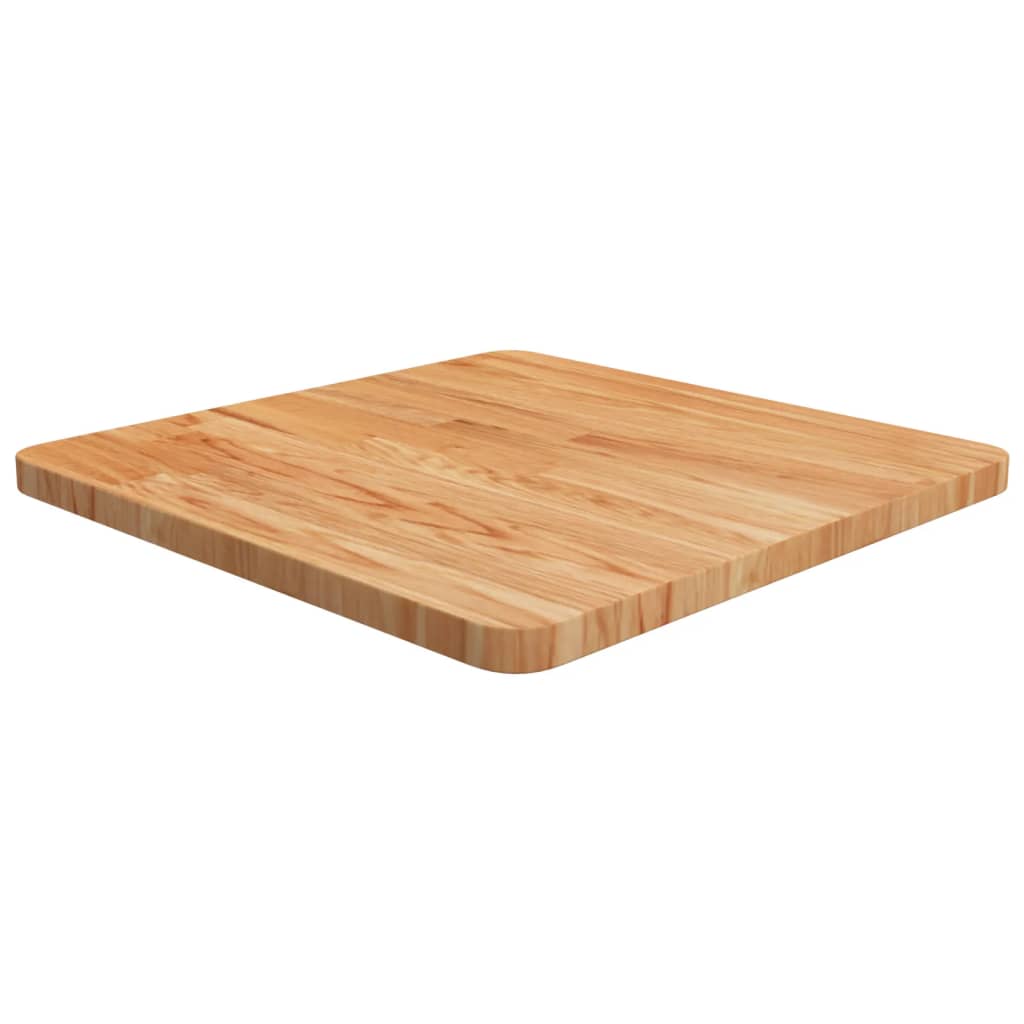 Tafelblad Vierkant 40X40X1,5 Cm Onbehandeld Massief Eikenhout
