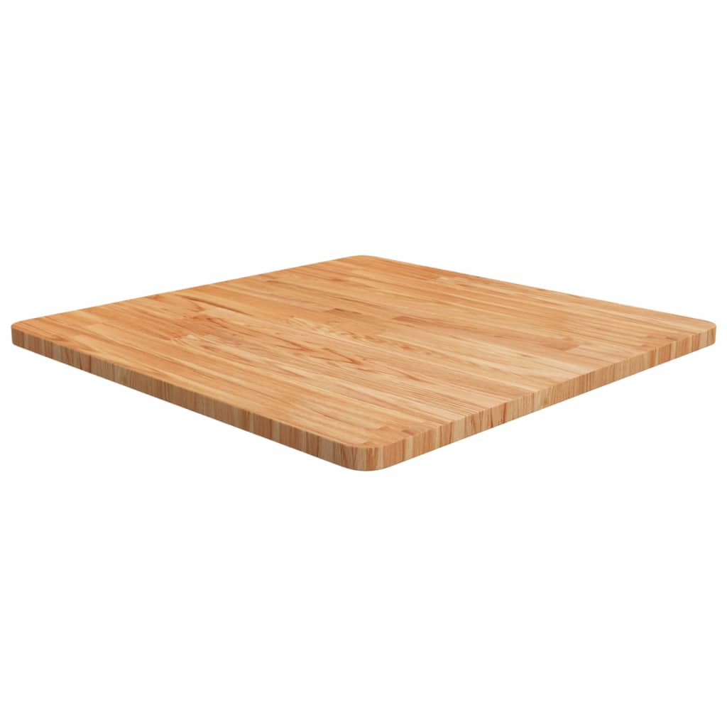 Tafelblad Vierkant 40X40X1,5 Cm Onbehandeld Massief Eikenhout