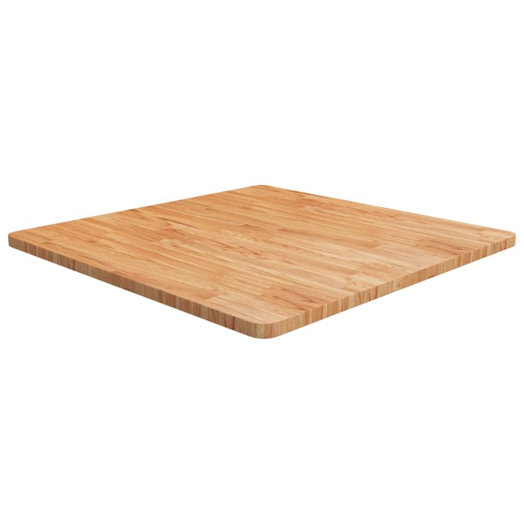 Tafelblad Vierkant 40X40X1,5 Cm Onbehandeld Massief Eikenhout