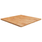 Tafelblad Vierkant 40X40X1,5 Cm Onbehandeld Massief Eikenhout