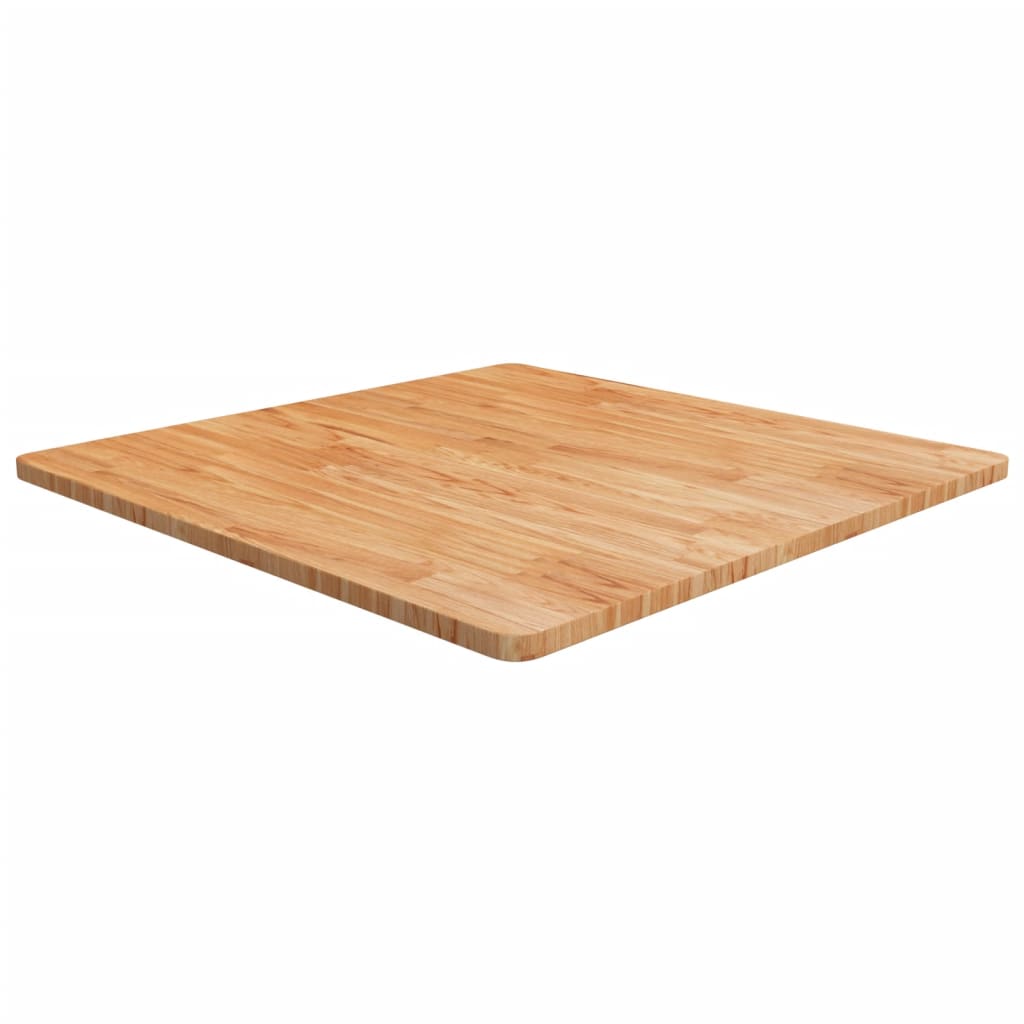 Tafelblad Vierkant 40X40X1,5 Cm Onbehandeld Massief Eikenhout