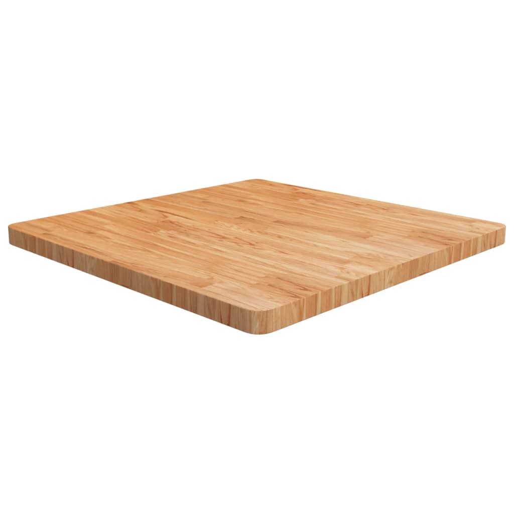Tafelblad Vierkant 40X40X1,5 Cm Onbehandeld Massief Eikenhout