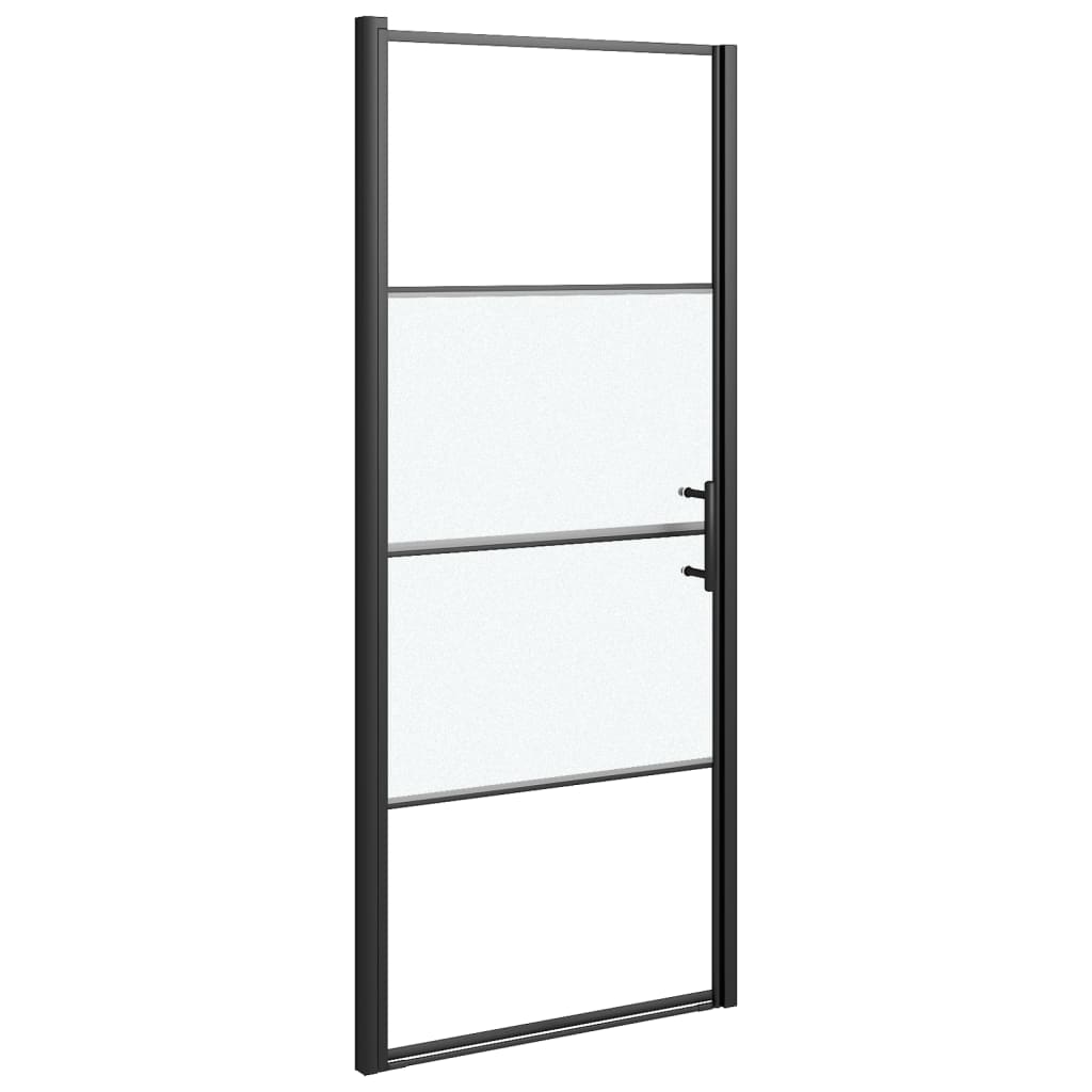 Douchedeur Gehard Glas Zwart