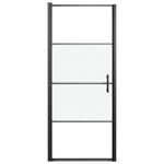 Douchedeur Gehard Glas Zwart