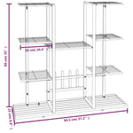 Bloemenstandaard 94,5X25X89 Cm Ijzer