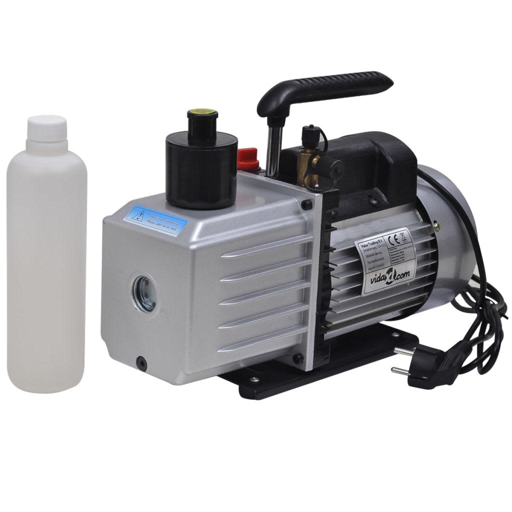 Vacuümpomp 100 L/Min Met 4-Voudige Manometerset