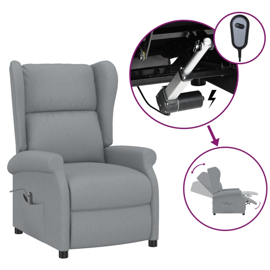 Fauteuil Elektrisch Verstelbaar Stof