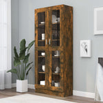 Vitrinekast 82,5X30,5X80 Cm Bewerkt Hout