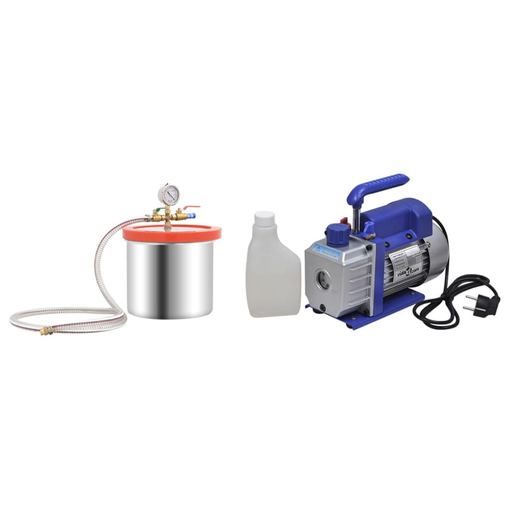 Vacuümkamer Met 1-Traps Pomp 5,5 L