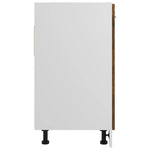 Gootsteenkast 80X46X81,5 Cm Bewerkt Hout Kleur