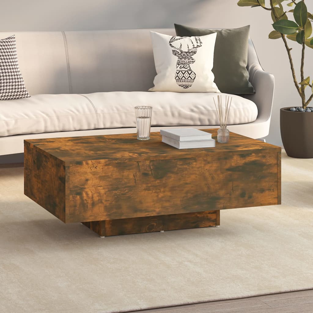 Salontafel Bewerkt Hout