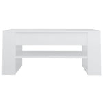 Salontafel 102X55X45 Cm Bewerkt Hout