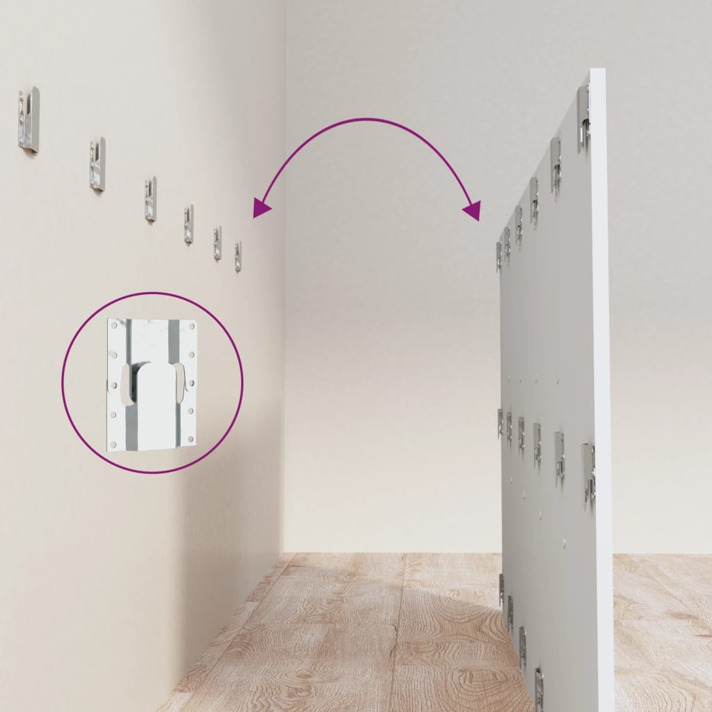 Hoofdbord 200X1,5X80 Cm Bewerkt Hout