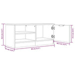 Tv-Meubel 80X35X36,5 Cm Bewerkt Hout