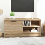 Tv-Meubel 80X35X36,5 Cm Bewerkt Hout