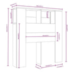 Hoofdbordkast 100X18,5X104,5 Cm