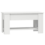 Salontafel 101X49X52 Cm Bewerkt Hout