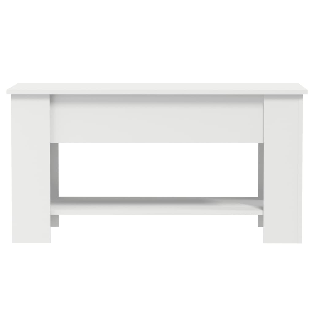 Salontafel 101X49X52 Cm Bewerkt Hout