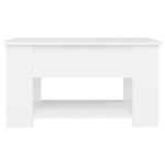 Salontafel 79X49X41 Cm Bewerkt Hout