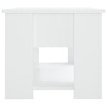 Salontafel 79X49X41 Cm Bewerkt Hout