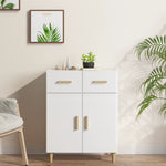 Dressoir 69,5X34X89 Cm Bewerkt Hout