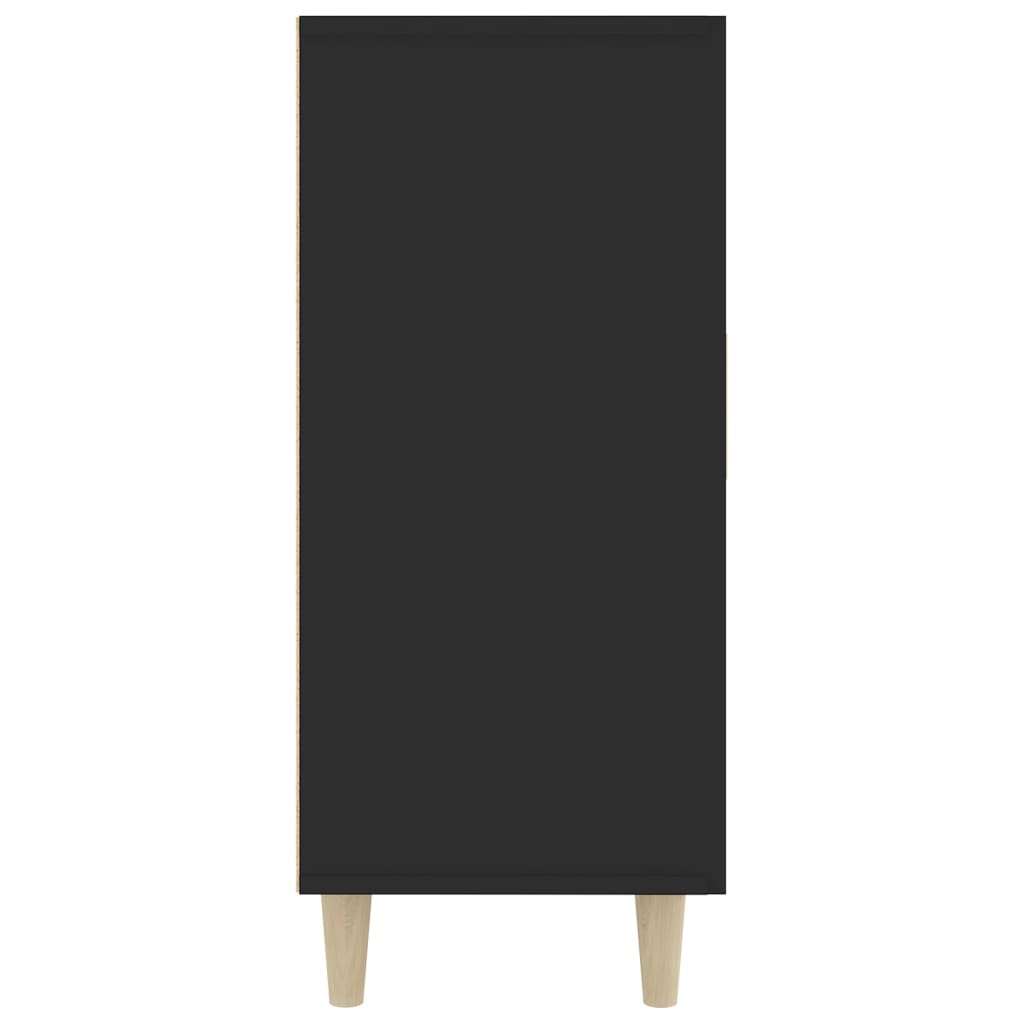 Dressoir 90X34X80 Cm Bewerkt Hout