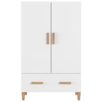 Hoge Kast 70X31X115 Cm Bewerkt Hout