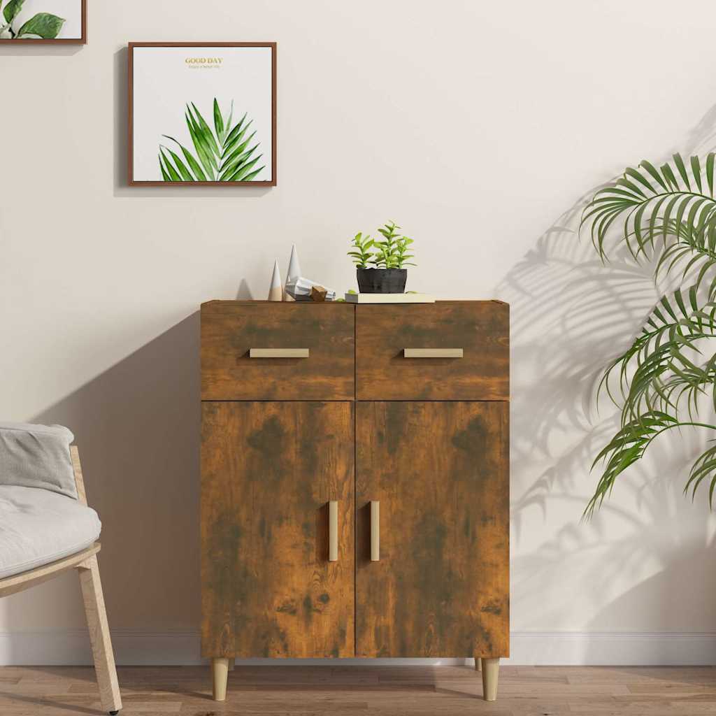 Dressoir 69,5X34X89 Cm Bewerkt Hout