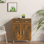 Dressoir 69,5X34X89 Cm Bewerkt Hout