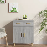 Dressoir 69,5X34X89 Cm Bewerkt Hout
