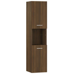 Badkamerkast 30X30X130 Cm Bewerkt Hout