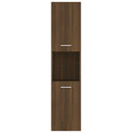 Badkamerkast 30X30X130 Cm Bewerkt Hout