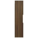 Badkamerkast 30X30X130 Cm Bewerkt Hout
