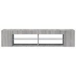 Tv-Meubel Met Led-Verlichting 135X39X30 Cm Eiken