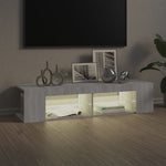 Tv-Meubel Met Led-Verlichting 135X39X30 Cm Eiken